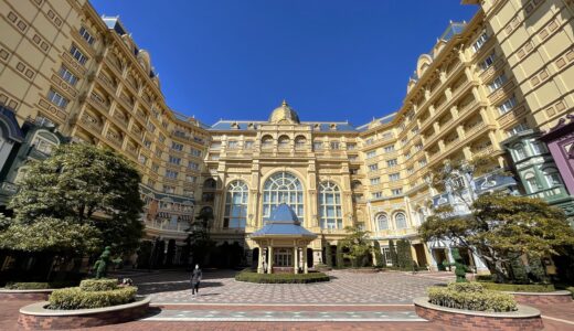 【旅行記】ディズニーランドホテル　スタンダード　スーペリアルーム　パークビューに宿泊！7階から9階に無料アップグレード！客室や景色の写真を中心に。